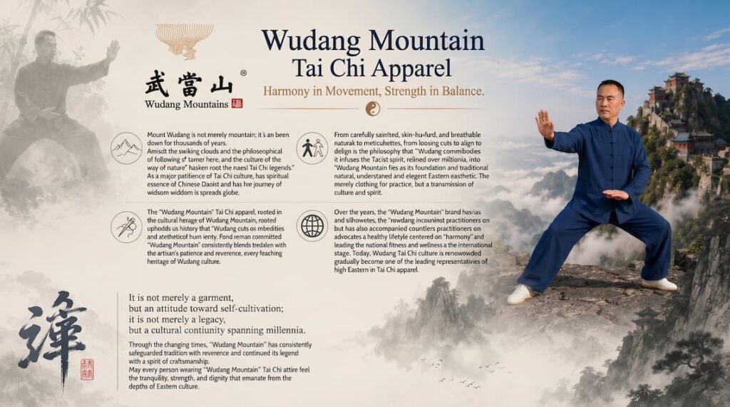 The Brand Story of Wudang Mountain Tai Chi uniform