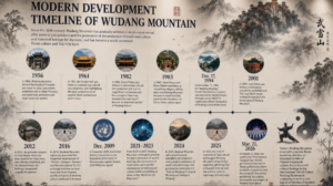 Modern Development Timeline of Wudang Mountain