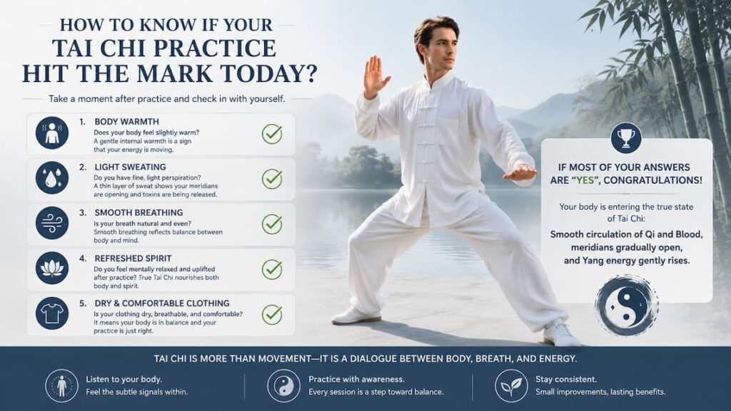 How to Tell If Today's Tai Chi Practice Was Effective