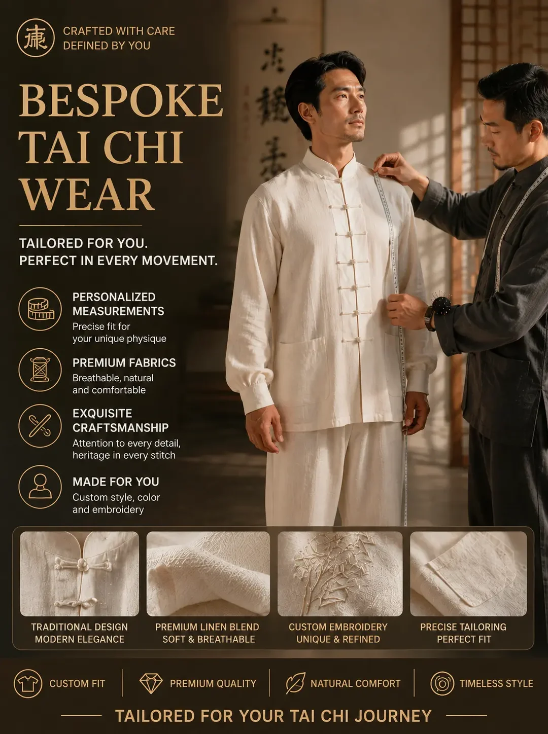 Custom-Made Tai Chi Uniforms