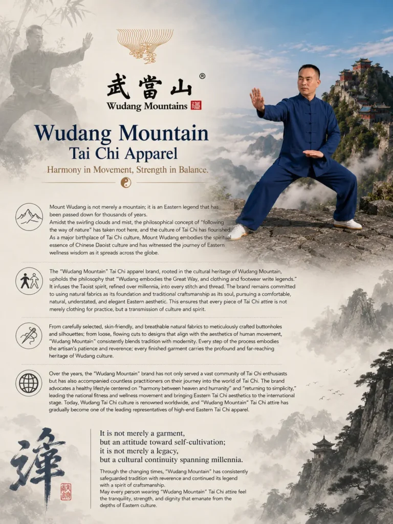 The Brand Story of Wudang Mountain Tai Chi uniform
